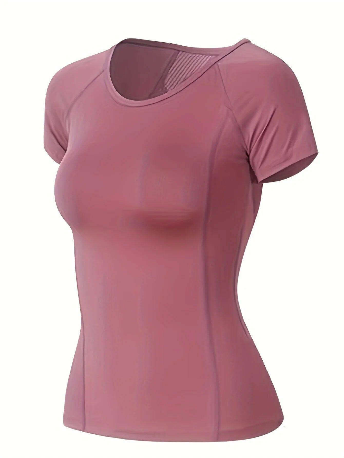 Quick-Dry Sports T-Shirt - Summer Running & Training Top - Viva Bella