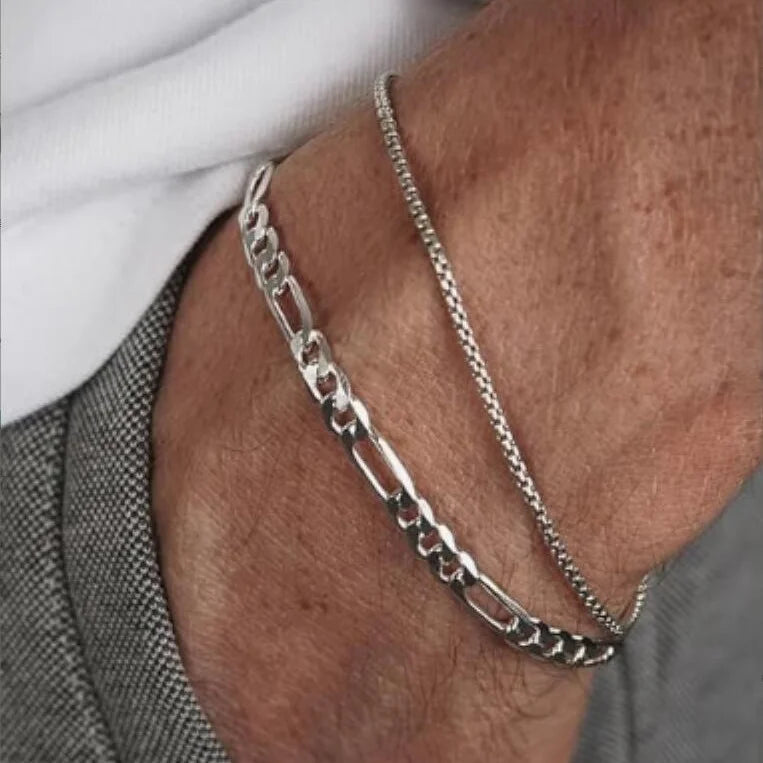 Stainless Steel Bracelet Necklace Ring