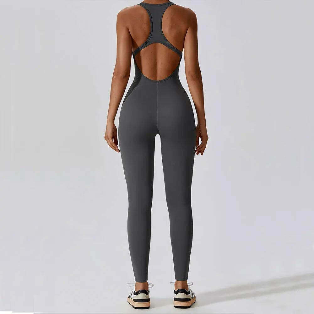 Yoga Jumpsuit - Fitness & Pilates Workout Activewear - Viva Bella