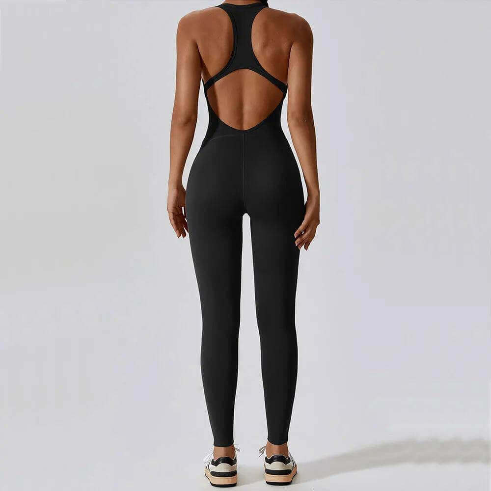 Yoga Jumpsuit - Fitness & Pilates Workout Activewear - Viva Bella