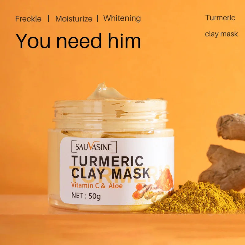 Turmeric Mud Mask – Detox & Purify