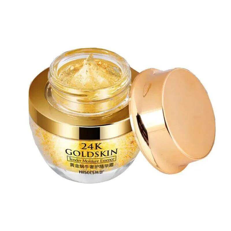 24K Golden Snail Cream - Moisturizing & Collagen Skincare - Viva Bella