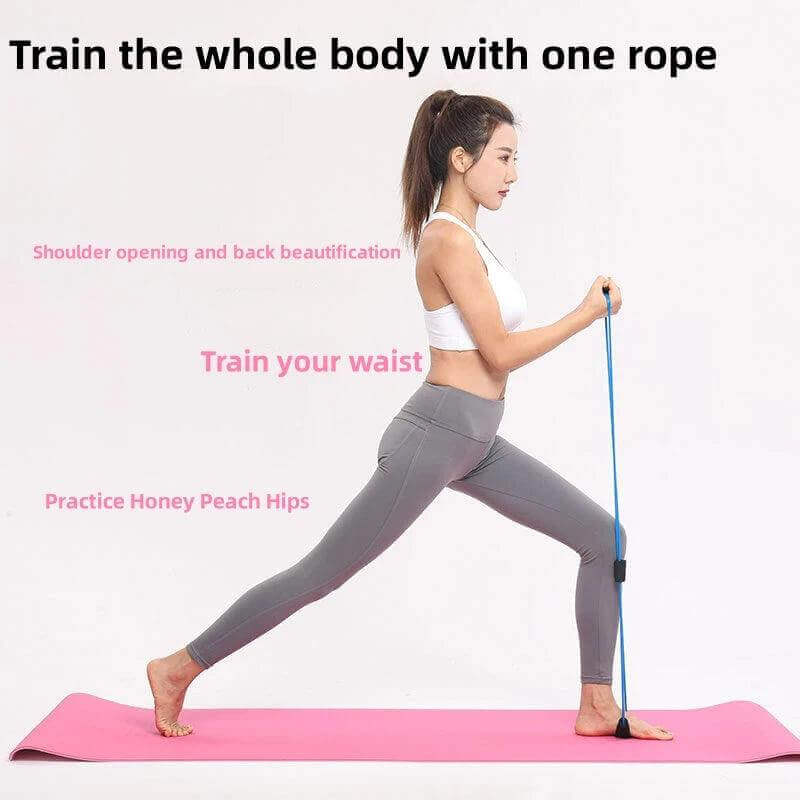 Resistance Bands with Foam - Home Yoga Training Equipment - Viva Bella