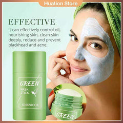 Green Tea Blackhead Remover Stick – Pore Cleansing Korean Mask, 40g - Viva Bella