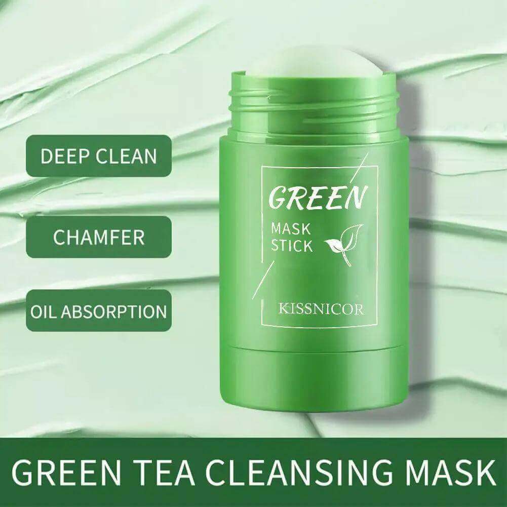 Green Tea Blackhead Remover Stick – Pore Cleansing Korean Mask, 40g - Viva Bella