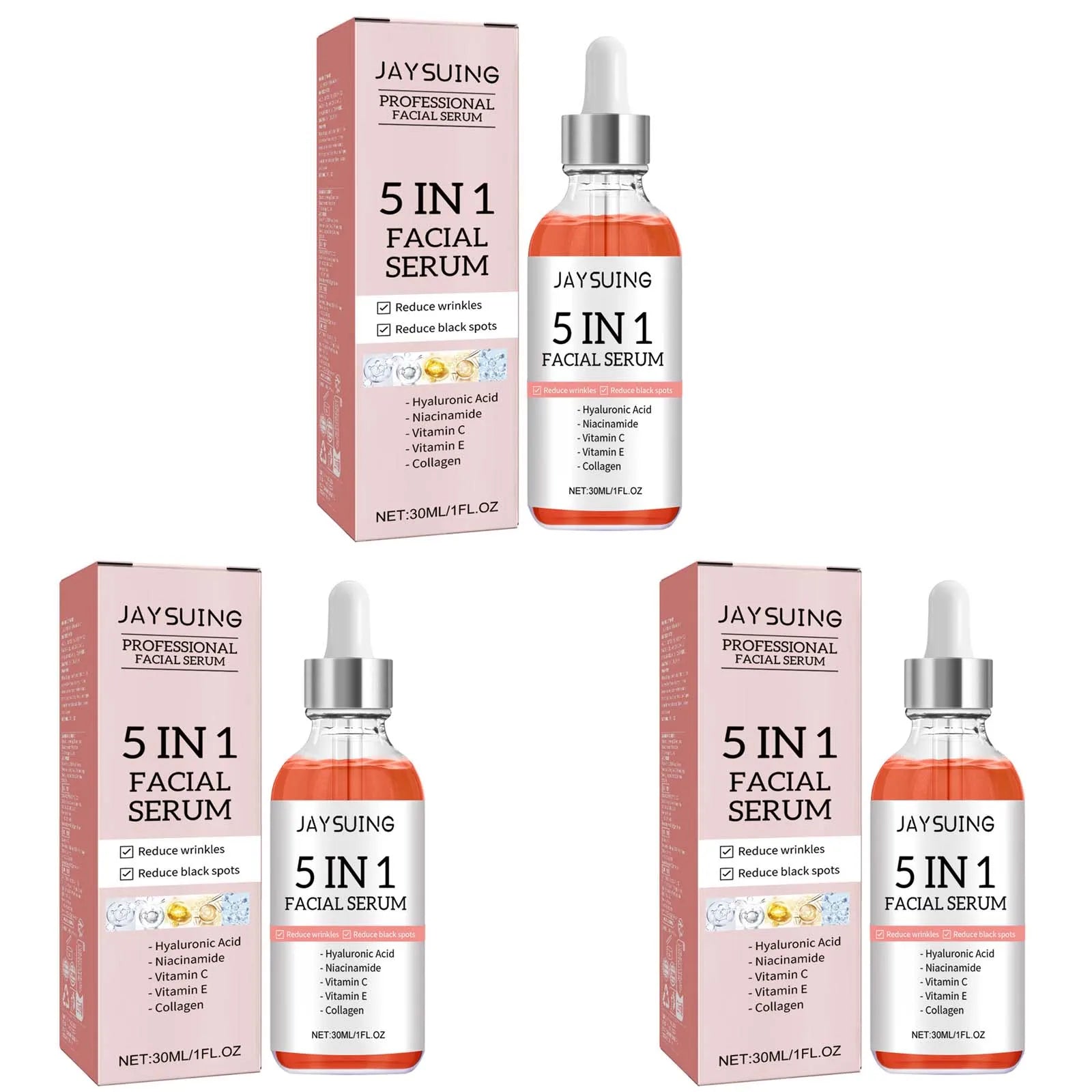 5 In 1 Facial Serum Fade Fine Lines