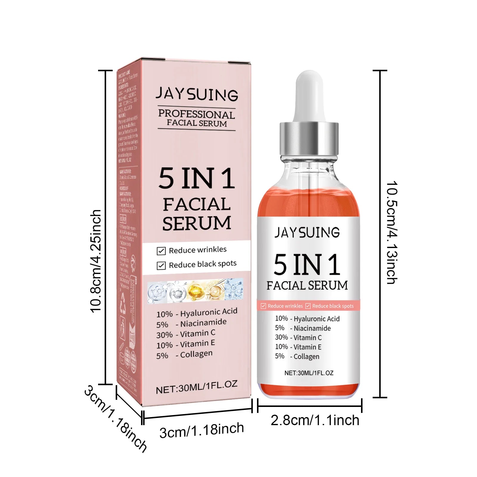 5 In 1 Facial Serum Fade Fine Lines