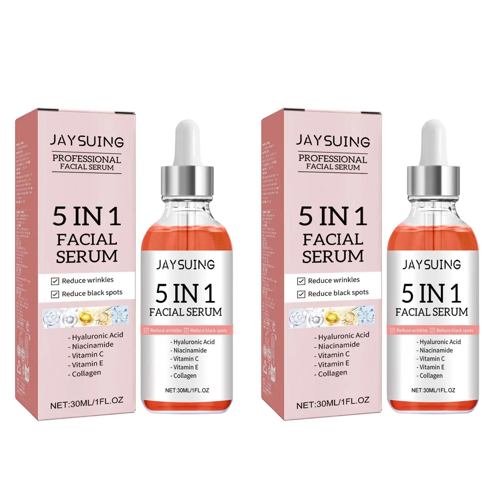 5 In 1 Facial Serum Fade Fine Lines