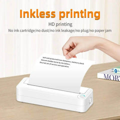 Mini Thermal Printer - Wireless Bluetooth A4 Photo & Document Printer - Viva Bella