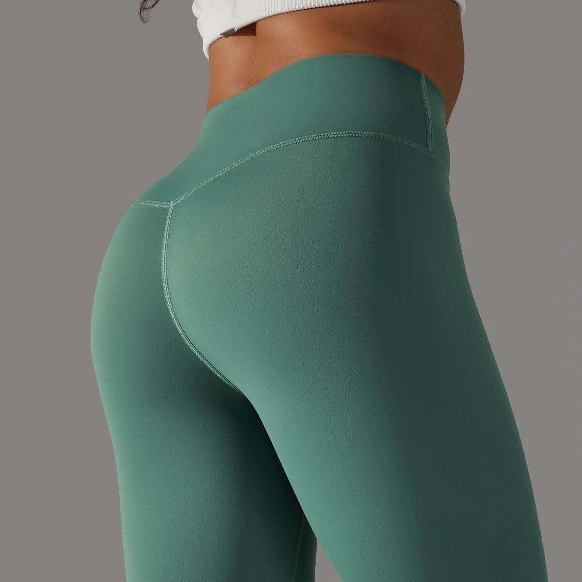 High Waist Yoga Leggings - Breathable Fitness Workout Pants - Viva Bella