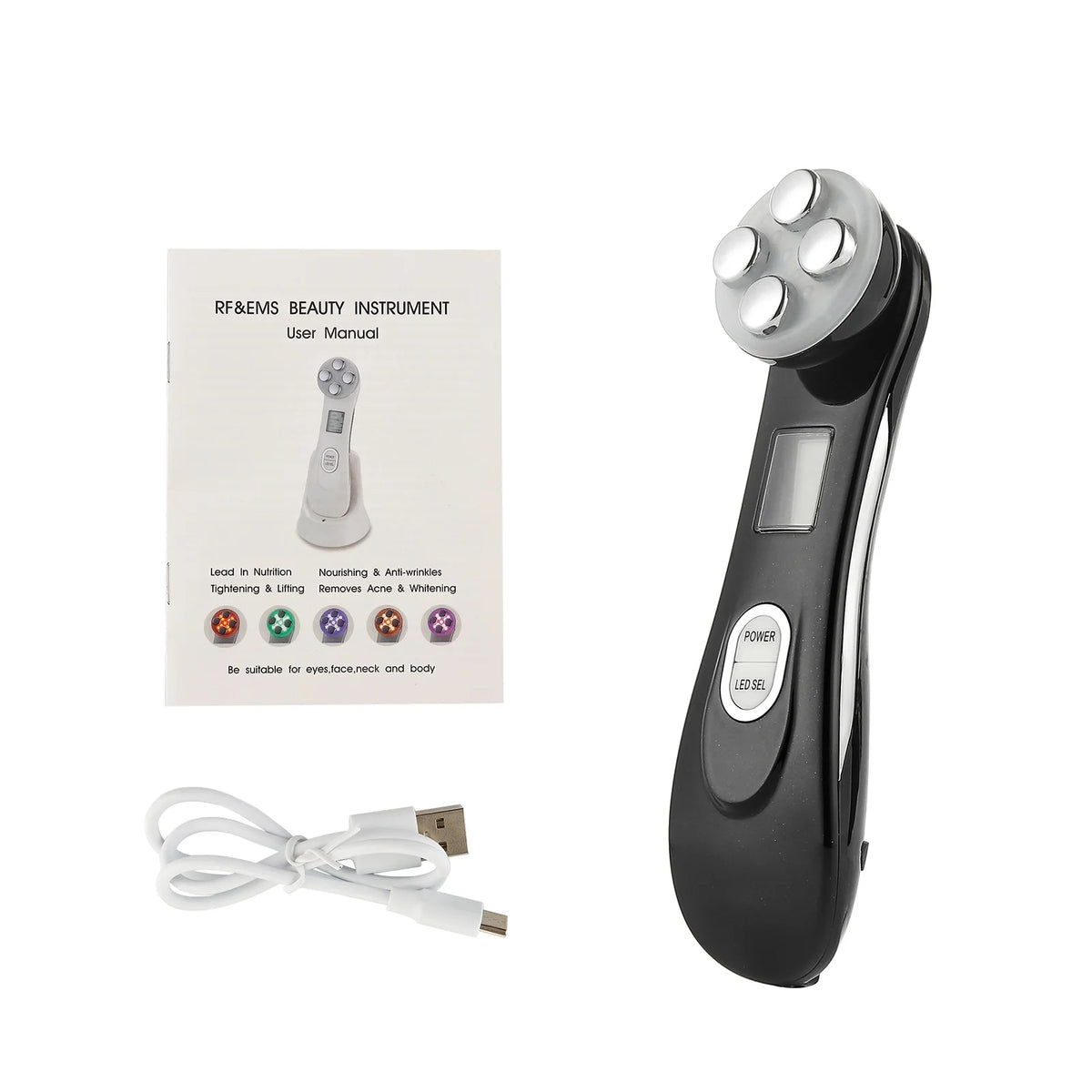 EMS Electroporation LED Photon Beauty Device