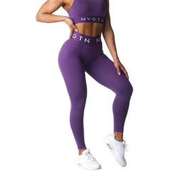 Seamless Leggings - Breathable Hip-Lifting Sports Tights - Viva Bella