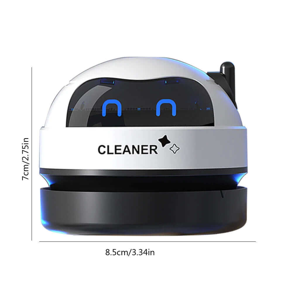 Mini Desk Vacuum Cleaner – USB Rechargeable Dust Remover