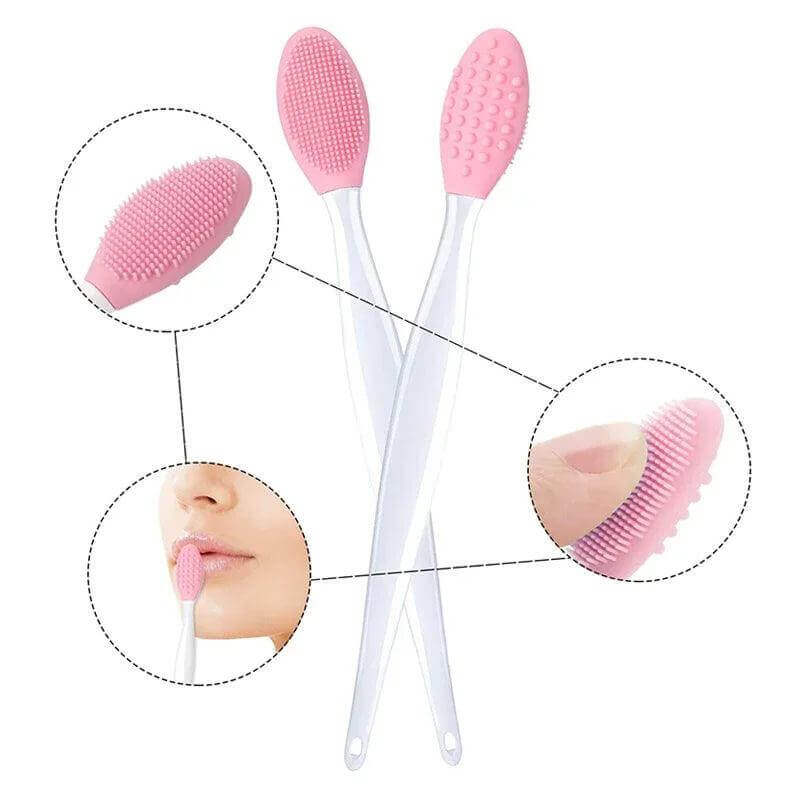 Silicone Face Cleansing Brush - Exfoliating Blackhead Remover - Viva Bella