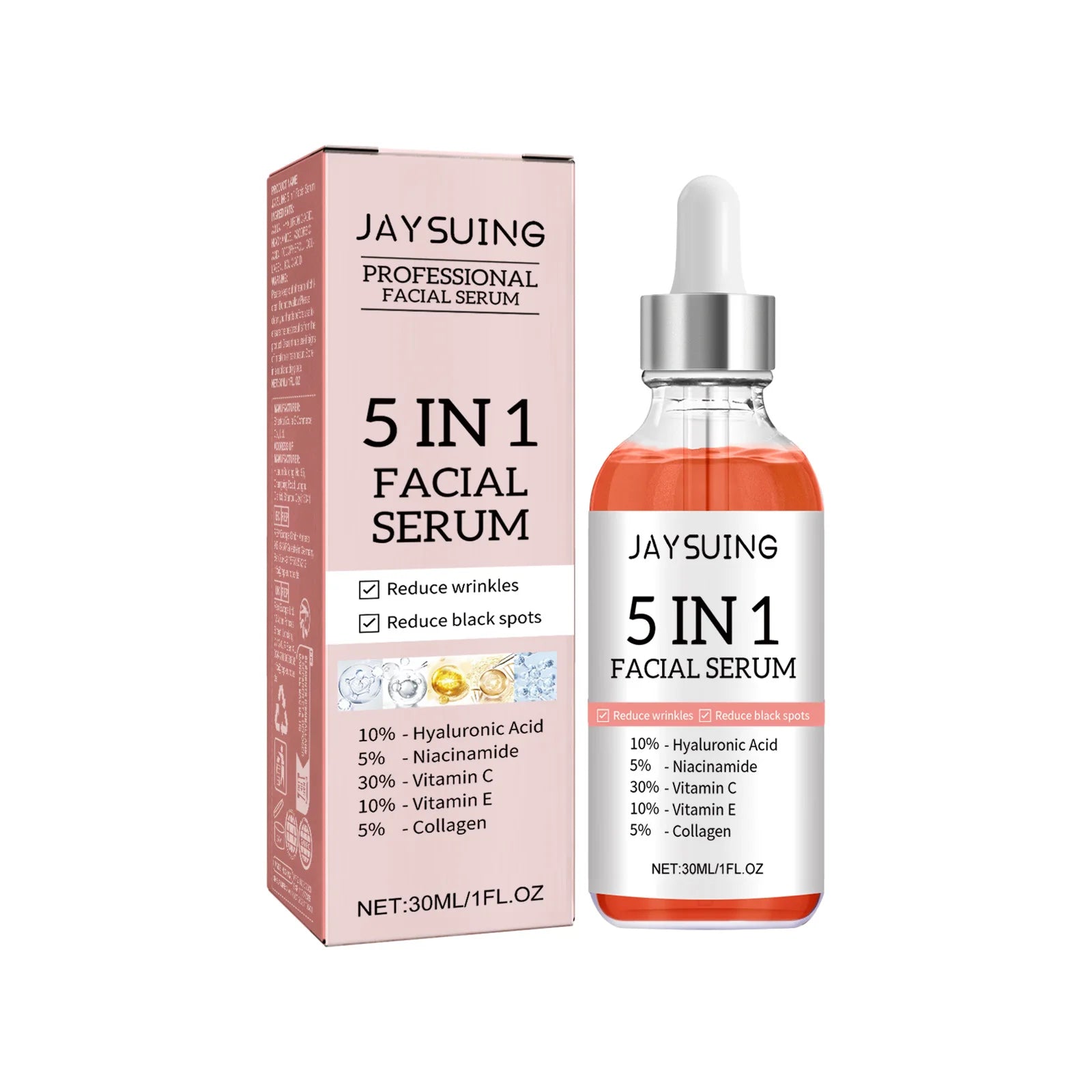 5 In 1 Facial Serum Fade Fine Lines