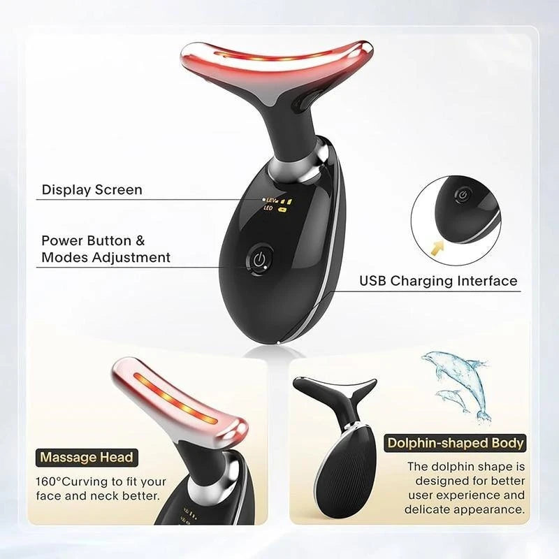 Color Vibrating Neck Device