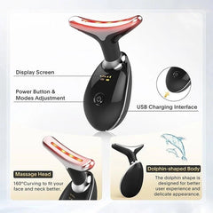 Color Vibrating Neck Device