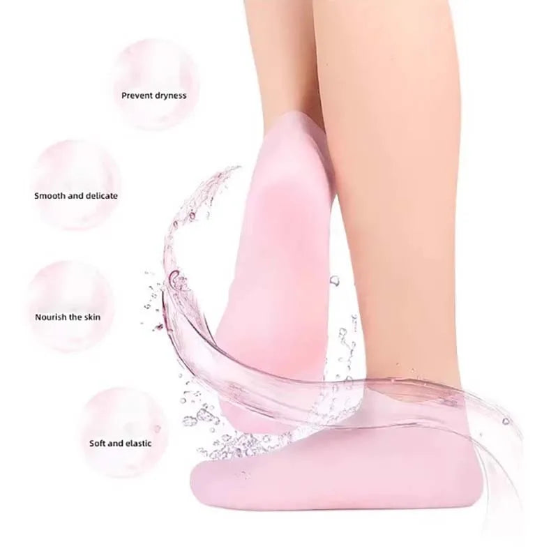 Anti Cracking Moisturizing Gel Socks