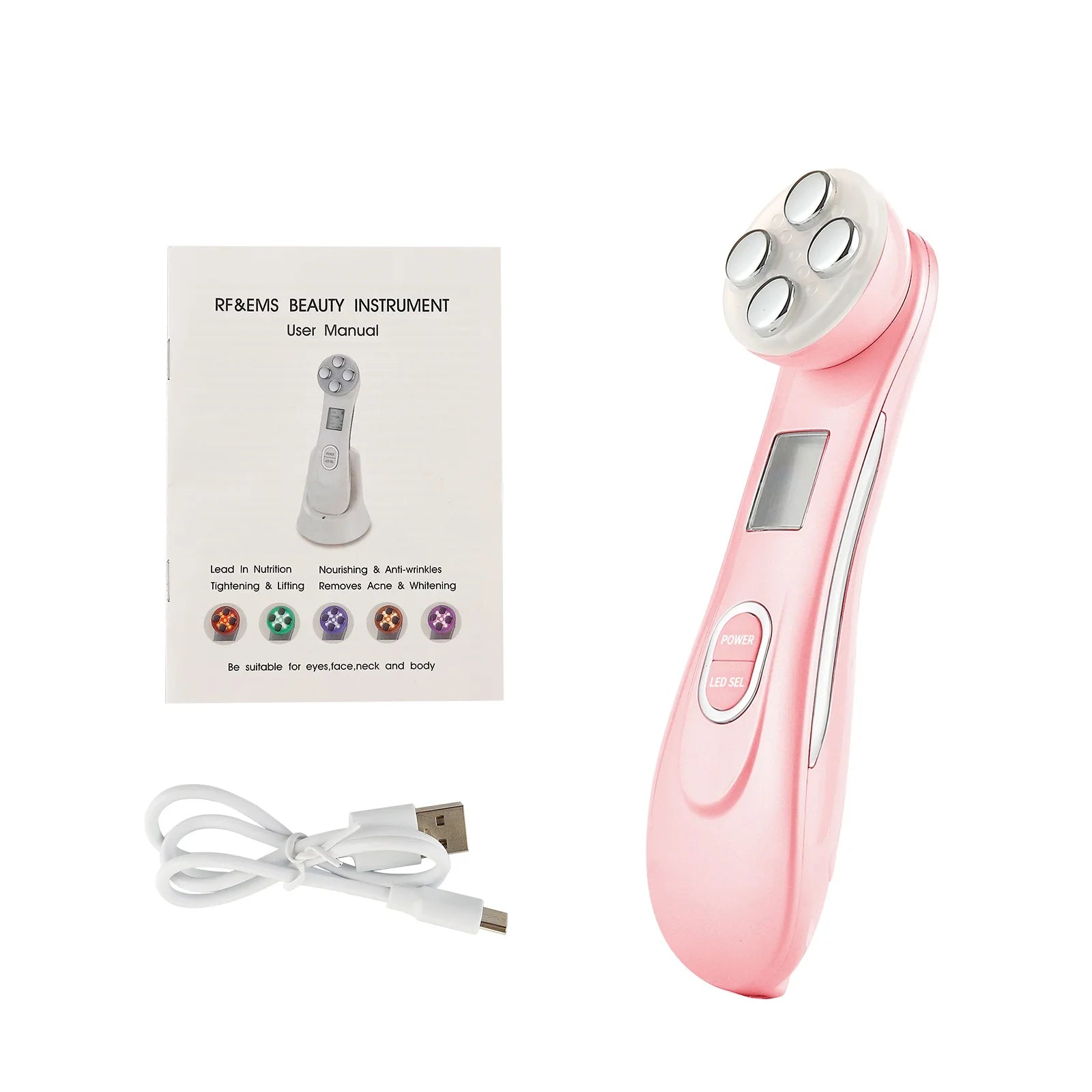 EMS Electroporation LED Photon Beauty Device