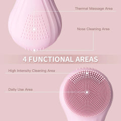 Sonic Waterproof Facial Cleansing Brush