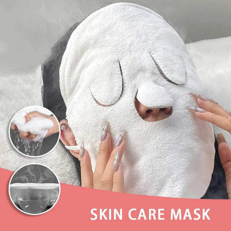 Cotton Hot Compress Towel - Steamed Face Pore Cleaner - Viva Bella