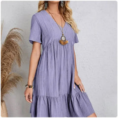 Women Summer Peplum Dress