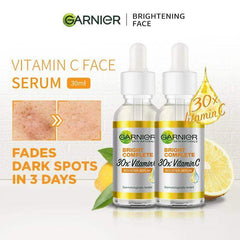 Garnier Vitamin C Serum - Brightening & Acne Mark Fader (30ml) - Viva Bella