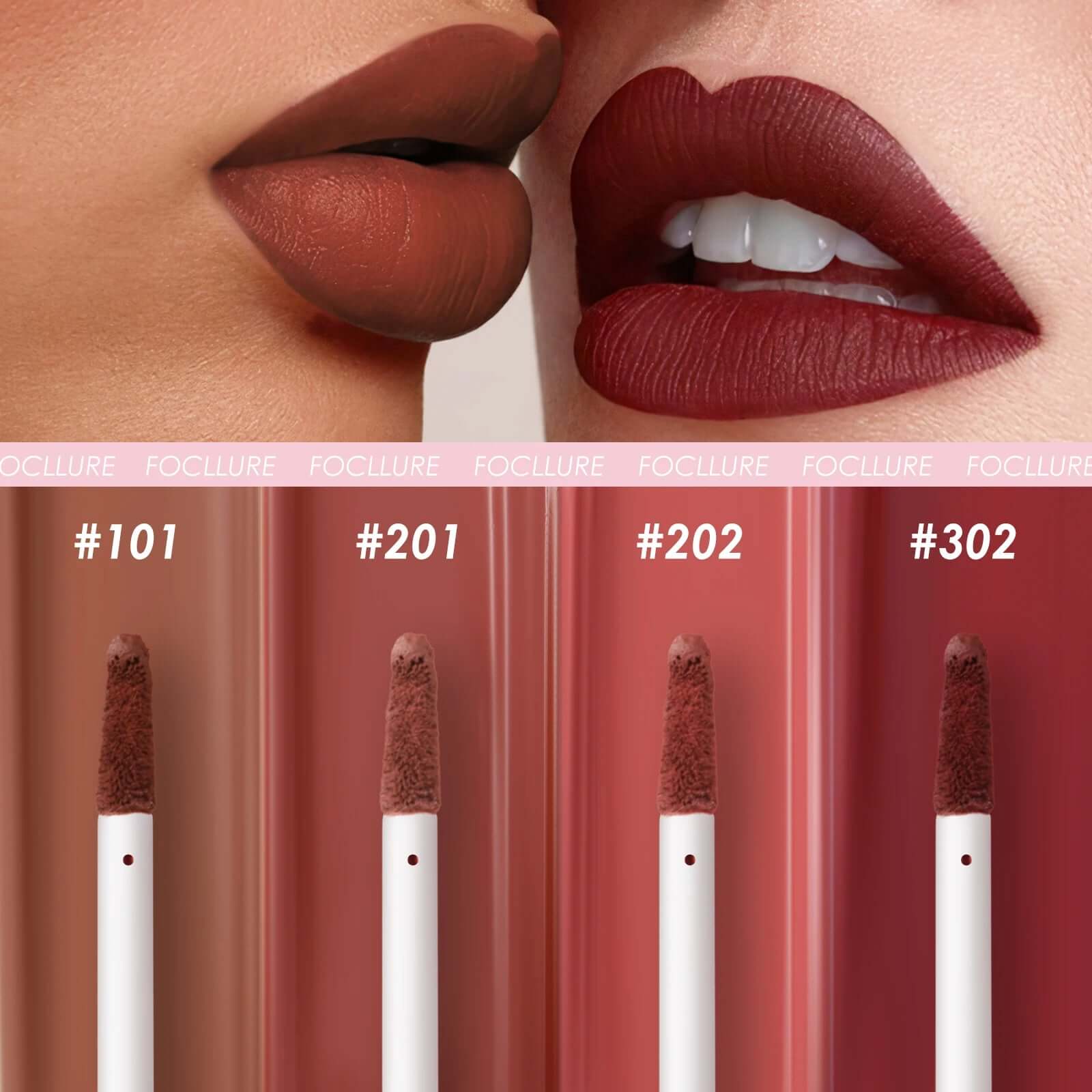 Velvet Matte Lip Gloss – Lightweight & Waterproof