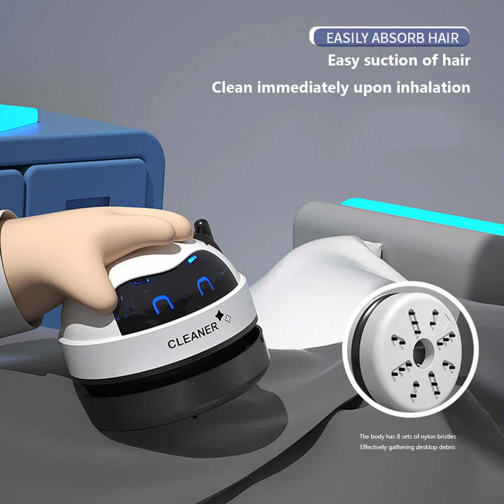 Mini Desk Vacuum Cleaner – USB Rechargeable Dust Remover