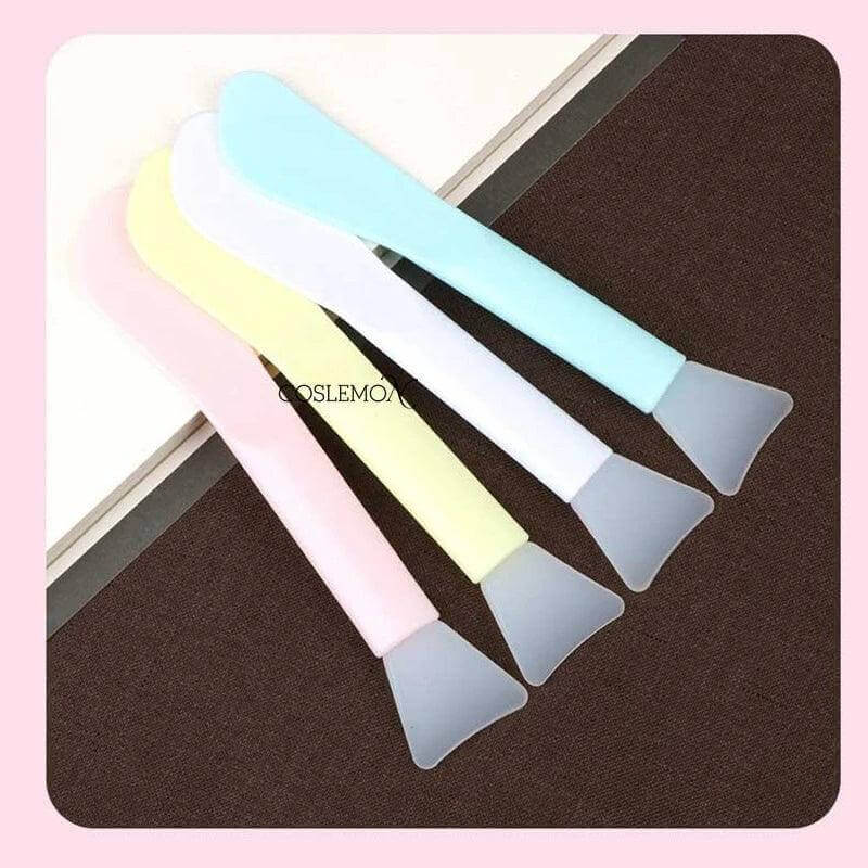 Silicone Facial Mask Brush - Double-Ended Application Tool - Viva Bella