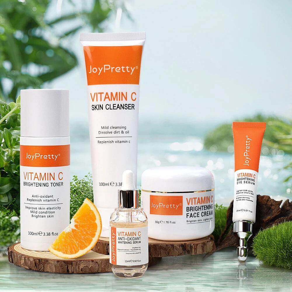 JoyPretty Vitamin C Skincare Set - Whitening & Pore Minimizer - Viva Bella